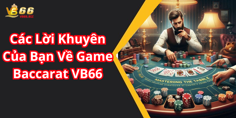 Các Lời Khuyên Của Bạn Về Game Baccarat VB66